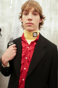Backstage at Prada Men's Spring 2019