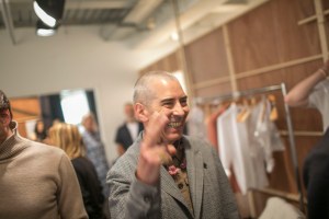 Backstage at Oliver Spencer Men's Spring 2019
