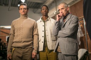 Backstage at Oliver Spencer Men's Spring 2019