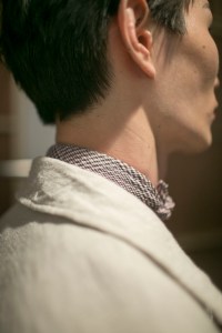 Backstage at Oliver Spencer Men's Spring 2019