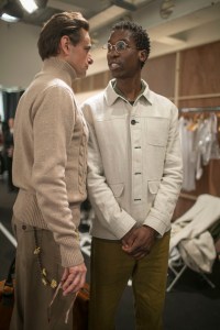 Backstage at Oliver Spencer Men's Spring 2019
