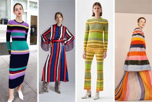 From Left: Lela Rose, Carolina Herrera, MSGM, and Ports 1961