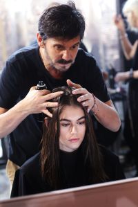 Backstage at Alexander Wang Resort 2019