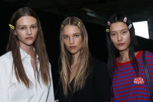 Backstage at Alexander Wang Resort 2019