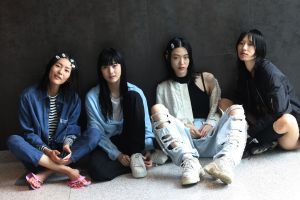 Backstage at Alexander Wang Resort 2019