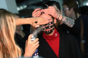 Backstage at Alexander Wang Resort 2019