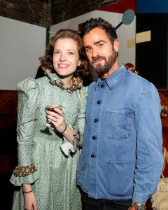 Batsheva Hay, Justin TherouxMatchesfashion.Com x Batsheva cocktail party, New York, USA - 07 Jun 2018