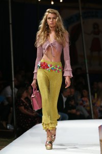 Stella Maxwell on the catwalkMoschino show, Runway, Spring Summer 2019 Menswear and Women's Resort Collection, Los Angeles, USA - 08 June 2018
