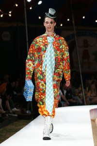 Model on the catwalkMoschino show, Runway, Spring Summer 2019 Menswear and Women's Resort Collection, Los Angeles, USA - 08 June 2018