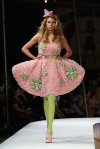 Stella Maxwell on the catwalkMoschino show, Runway, Spring Summer 2019 Menswear and Women's Resort Collection, Los Angeles, USA - 08 June 2018
