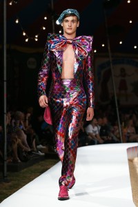 Model on the catwalkMoschino show, Runway, Spring Summer 2019 Menswear and Women's Resort Collection, Los Angeles, USA - 08 June 2018