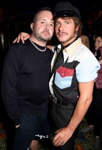 Kim Jones and Luke Day