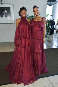 Chloe Bailey, Halle BaileyWomen In Film Crystal and Lucy Awards, Cocktails, Los Angeles, USA - 13 Jun 2018