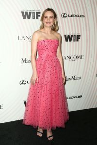 Brie LarsonWomen In Film Crystal and Lucy Awards, Los Angeles, USA - 13 Jun 2018WEARING CAROLINA HERRERA