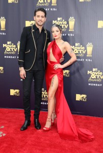 G-Eazy and HalseyMTV Movie & TV Awards, Arrivals, Los Angeles, USA - 16 Jun 2018
