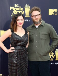 Lauren Miller and Seth RogenMTV Movie & TV Awards, Arrivals, Los Angeles, USA - 16 Jun 2018