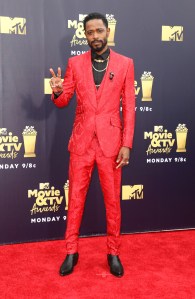 Lakeith StanfieldMTV Movie & TV Awards, Arrivals, Los Angeles, USA - 16 Jun 2018