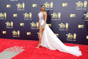 Tiffany HaddishMTV Movie & TV Awards, Arrivals, Los Angeles, USA - 16 Jun 2018WEARING GALIA LAHAV SHOES BY LE SILLA