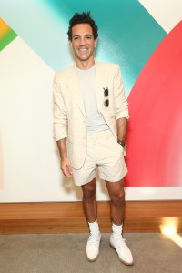 George Kotsiopoulos Wolk Morais Collection 7 Fashion Show, Cocktails, Los Angeles, USA - 26 Jun 2018