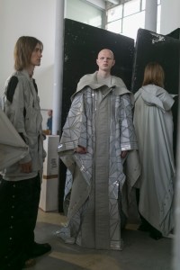Backstage at Rick Owens Men's Spring 2019