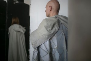 Backstage at Rick Owens Men's Spring 2019