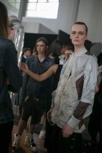 Backstage at Rick Owens Men's Spring 2019