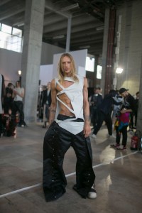 Backstage at Rick Owens Men's Spring 2019
