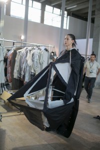 Backstage at Rick Owens Men's Spring 2019