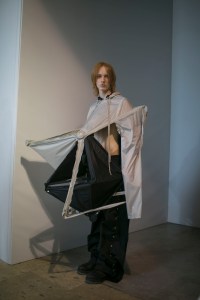 Backstage at Rick Owens Men's Spring 2019