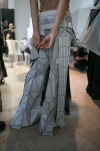 Backstage at Rick Owens Men's Spring 2019