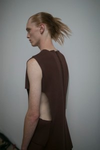 Backstage at Rick Owens Men's Spring 2019