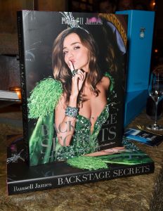 The scene at Russell James' book launch party.