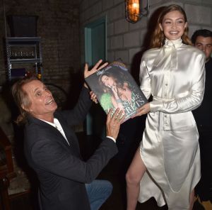 Russell James and Gigi Hadid