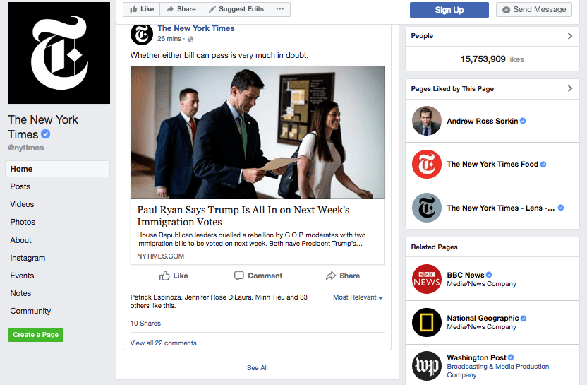 NYT, WSJ Leaders Cry Foul on Facebook, Google Fake News Response