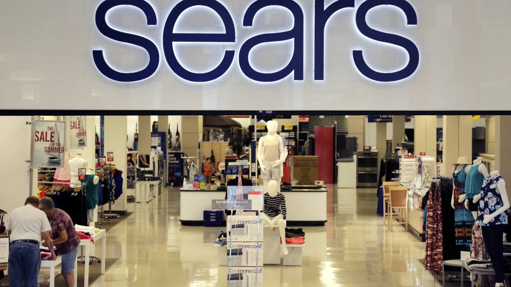 Customers shop at a Sears store in Salem, N.H. On Thursday, Aug. 25, Sears reports financial resultsEarns Sears, Salem, USA - 05 Jul 2016