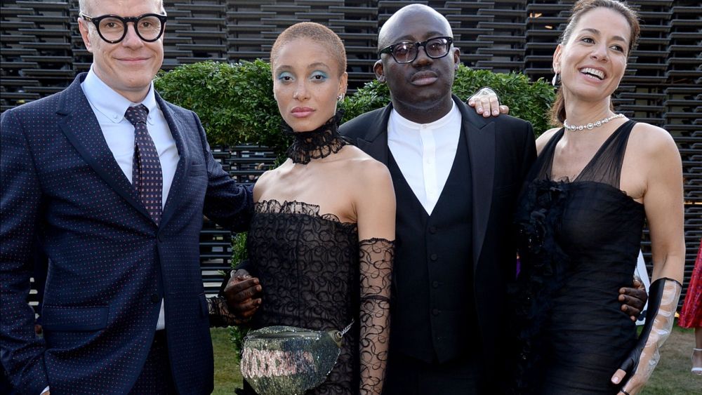 Hans-Ulrich Obrist, Adwoa Aboah, Edward Enninful and Yana Peel