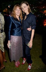 Molly Goddard and Edie Campbell