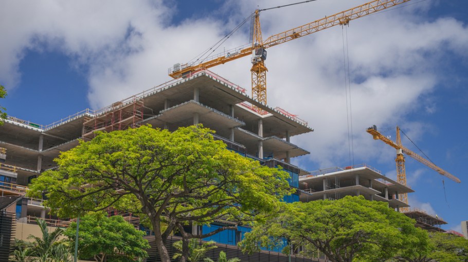 Building under construction