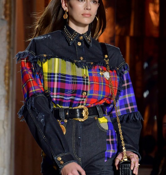 Runway Alert: Denim and Plaid