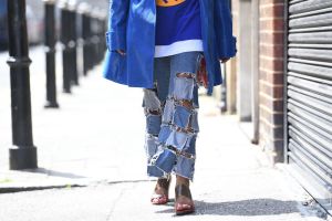 cut up jeans