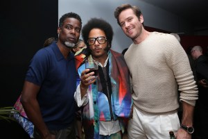 Chris Rock, Boots Riley, and Armie Hammer