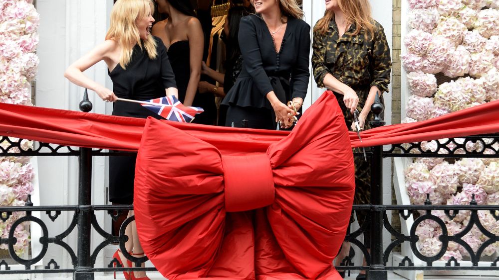 Kylie Minogue, Neelam Gill, Kate Moss and Stella McCartneyStella McCartney New Flagship Store Opening, London, UK - 12 Jun 2018