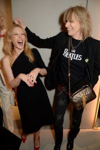 Kylie Minogue and Chrissie HyndeStella McCartney New Flagship Store Opening, London, UK - 12 Jun 2018