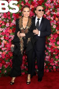 Thalia, Tommy Mottola72nd Annual Tony Awards, Arrivals, New York, USA - 10 Jun 2018