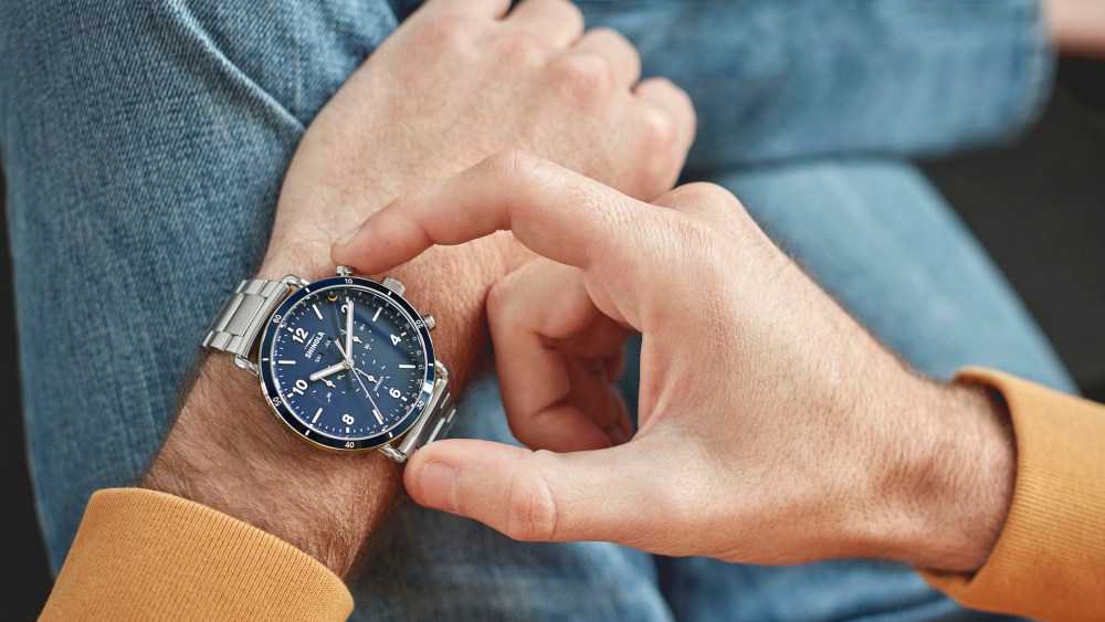 A look from Shinola.