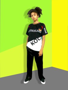 One of the Koch ÒcoutureÓ jerseys on sale in the Fanatic Feelings Market.