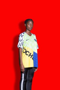 One of the Koché “couture” jerseys on sale in the Fanatic Feelings Market.