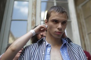 Backstage at Y/Project Men's Spring 2019
