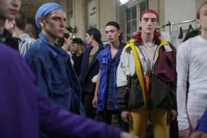 Backstage at Y/Project Men's Spring 2019