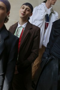Backstage at Y/Project Men's Spring 2019